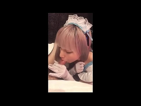 ❤️ Japonský idol [mayuka], kostým francouzské pokojské, část 1, orál a honění s pleťovým mlékem ❌ Porno u cs.sex00.top ❌